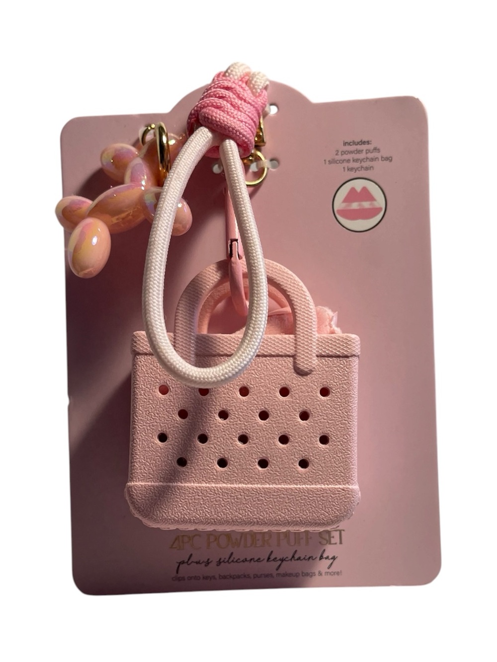 BOGG Bag Keychain - Pink NWT
